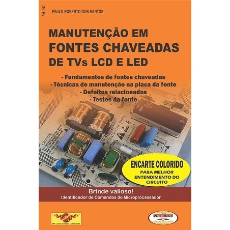 Manutenção em Fontes Chaveadas de TVs LCD e LED