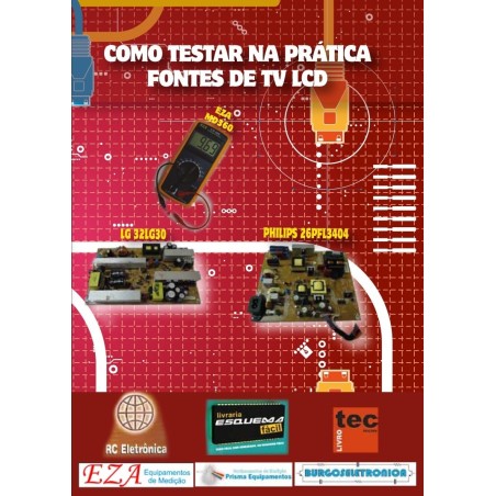 Como Testar na Prática Fontes de TVs LCD