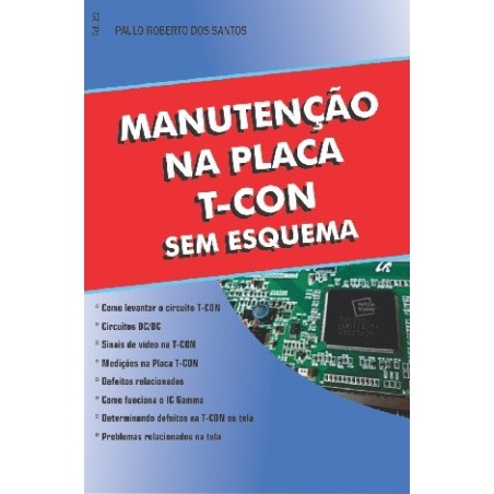 Manutenção na Placa T-Con Sem Esquema