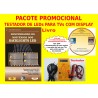 testador de leds para tv led com display e livro com  dvd aula