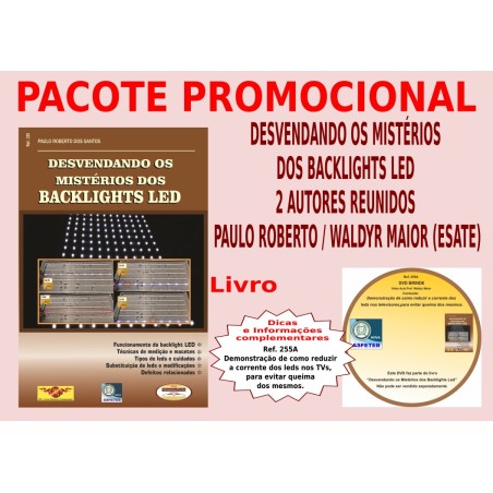 livro Desvendando os mistérios dos Backlights LED e DVD aula