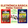 Informações teóricas e práticas sobre Eletrônica Básica em 02 módulos.