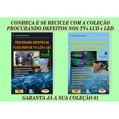 Informações e dicas de conserto para Placa Main e Fontes  TVs LCD LED