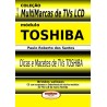 Livro com dicas de defeitos e consertos LCD Toshiba