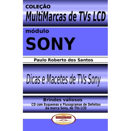 Livro com dicas de defeitos e consertos LCD Sony
