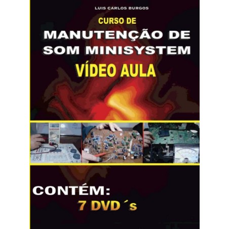  manutenção  aparelhos de som minisystem,baseado FWM397 da “Philips” 