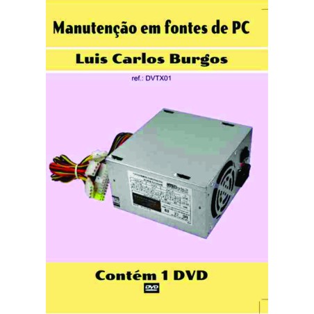 Funcionamento e  técnicas  consertos usadas  fontes computadores PC. 