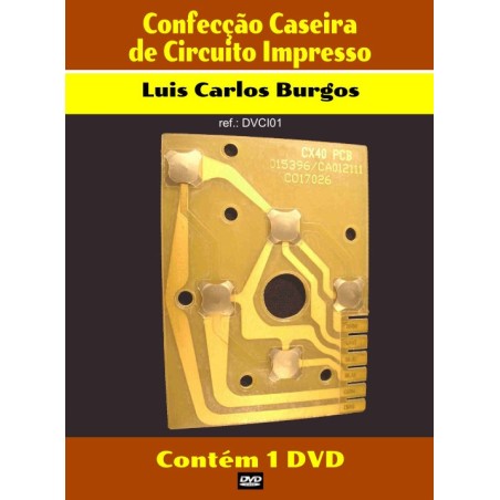 técnicas para fabricar pequenas placas de circuito impresso em casa.