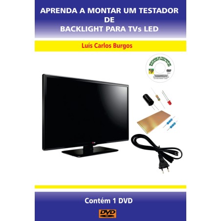 Saina montar aparelho para testar iluminação traseira (backlight) 