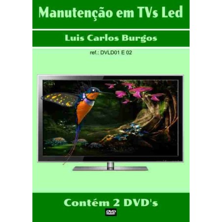 Testes  e consertos televisores LCD iluminação traseira através LEDs 