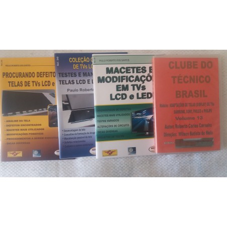 Análise , Defeitos encontrados e Adaptações de Telas TVs LCD e LED