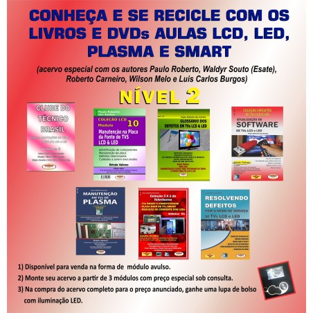 Conheça E Recicle: livros e Dvds Tvs Lcd, led, Plasma e Smart. 