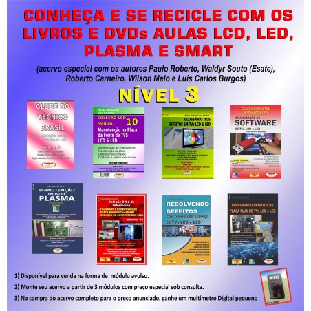 Conheça E Recicle:livros e Dvds Tvs Lcd,led, Plasma e Smart. 
