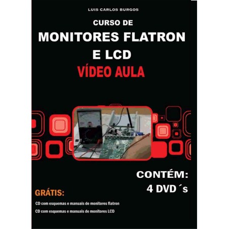 Técnicas consertos para monitores convencionais de tela plana(flatron)