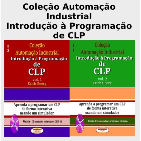 Coleção Automação Industrial - Introdução à Programação de CLP - Coleção Completa