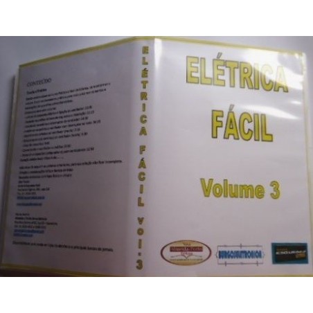 DVD aula Elétrica Fácil Vol.03