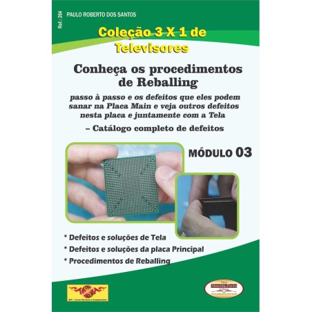 Defeitos e Soluções relacionados a Tela,Placa Principal e Reballing