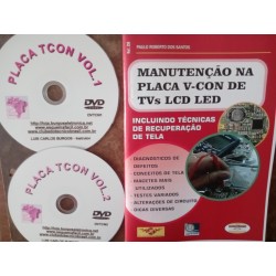 V-Con e T-con orientações para reparo